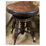 Ball & Claw Piano Stool