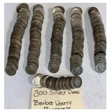 300 Silver Dimes