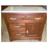 Marble Top Commode