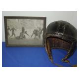 Vintage Football Helmet