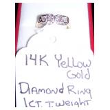 14kt Diamond Ring