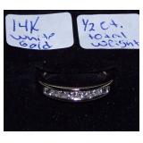 14kt Diamond Band