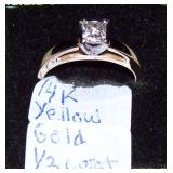 14kt 1/2 ct Diamond Ring