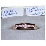 14kt Diamond Band