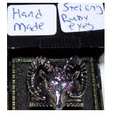 Sterling Ruby Eyes Ring