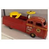 Marx Ride On Fire Truck 30"