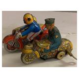 Marx Mystic Key wind & Tin Friction Motorcycles