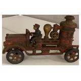 Cast Iron Fire Engine Tanker