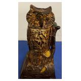 Swivel Head Owl Mech. bank