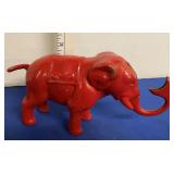 Mechincal Red Elephant Bank