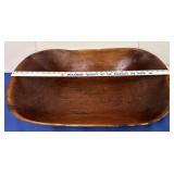 30" early wood bowl