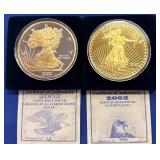 Giant 8 oz Silver American Eagles