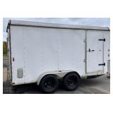 2016 Carry on 7 x14 trailer