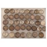 Barber & Walking Liberty Halfs