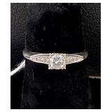 Platinum Diamond Ring