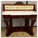 Marble Top Entry table