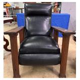 Oak Morris Recliner