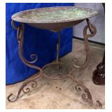 Copper on cast Iron base