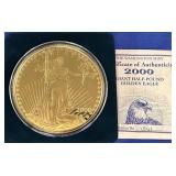 Giant Half Pound Golden Eagle