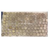 117 Mercury Dimes