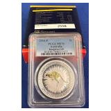 Silver Australia Kangaroo Gilt