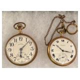 Illinois 19 jewel Waltham 17 jewel