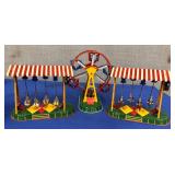 Wind Up Tin Swings & Ferris Wheel