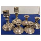 Sterling Silver Candlesticks