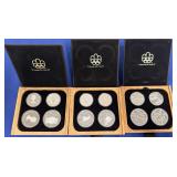 Canada Olympic 1976 Silver Coins Sets