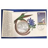 1972 Jamaican $10. Sterling Silver coin