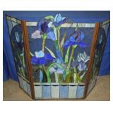 Art Glass Fire Screen