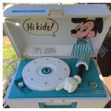 Retro Mickey Mouse record Player