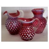 Cranberry Pitchers