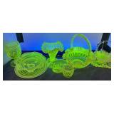 Vasaline (uranium) Glass