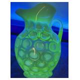 Vasalime Coin Dot Pitcher 8 1/2"