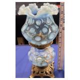 Blue Coin Dot Oil Lamp 13: