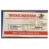 Winchester 5.56 200 rds range pack