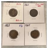 Civil War era cents