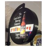 Great Lakes Brewing double sided light up
