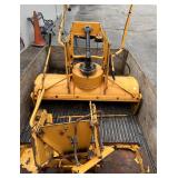 Cab cadet snow thrower & plow