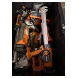 Ridgid battery op tools