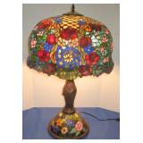 Tall leaded Table Lamp