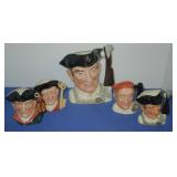 Roayl Doulton Toby Mugs