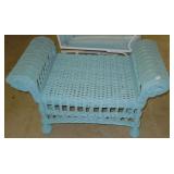 Wicker Bench