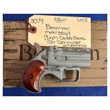 Bearmans Model BBG9 .9mm Double Barrel O/U Derringer