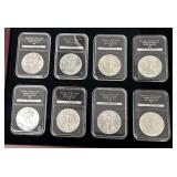 1986-1993 Amer. Eagle Silver Dollars