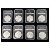 2002-2009 Amer. eagle Silver Dollars