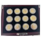 Platinum & Gold Highlighted Half Dollars