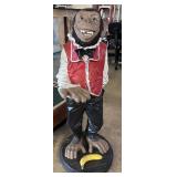 Concrete Begging Monkey