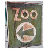 Zoo Directional Sign